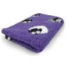Tapis antidérapant Violet & Moutons