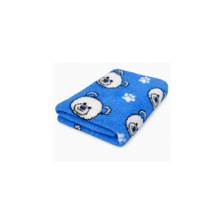 Tapis Antidérapant Ourson Bleu
