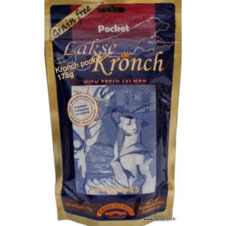Biscuit Kronch Pocket 76% de saumon frais