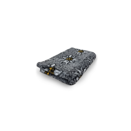 Tapis antidérapant Anthracite & Edelweiss